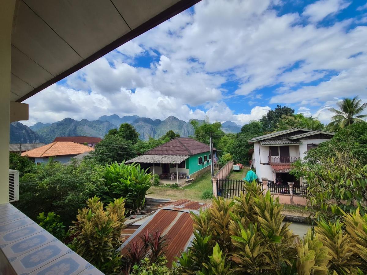 Saphaothong Guesthouse Vang Vieng Ngoại thất bức ảnh